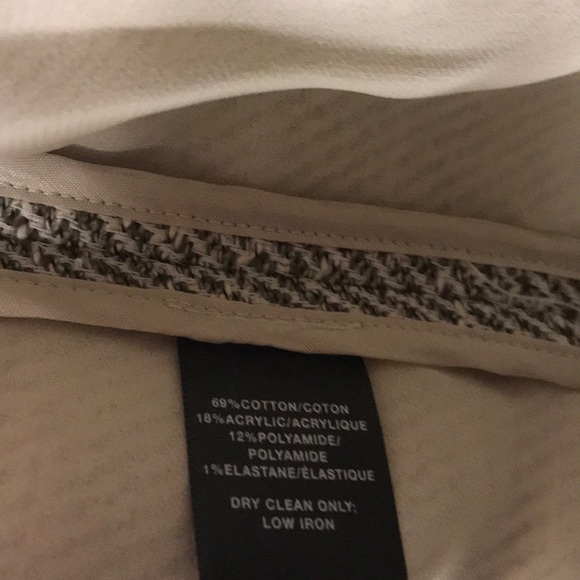 Moto jacket Lafayette 148. Sz 2 Neutral tweed - Picture 8 of 8